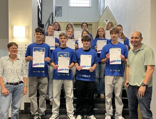 15 neue Sporthelferinnen und Sporthelfer am Georgs